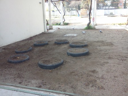 Juegos con neumáticos